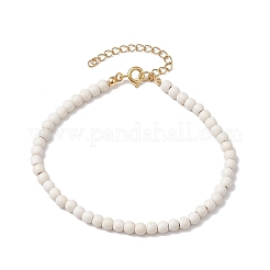 Synthetic Turquoise Beaded Bracelets&nbsp;BJEW-JB11417-01