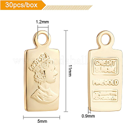 Brass Pendants&nbsp;KK-BC0004-88