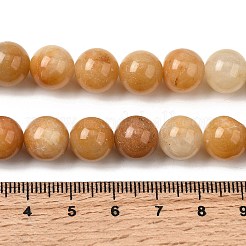 Natural Old Topaz Jade Beads Strands&nbsp;G-F364-06-10mm