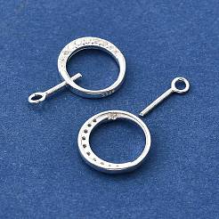 925 Sterling Silver Findings&nbsp;STER-D306-08S