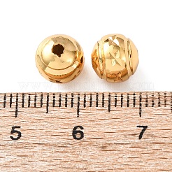 Brass Beads&nbsp;KK-C157-15G