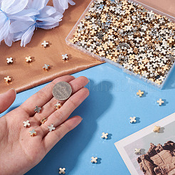 500Pcs 2 Colors CCB Plastic Beads&nbsp;CCB-TA0001-18