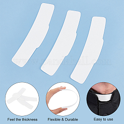 50Pcs Plastic Tab Collar for Clergy Shirt&nbsp;AJEW-BC0003-64B