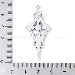 Alloy Connector Rhinestone Settings&nbsp;PALLOY-Q031-08AS-A