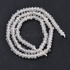Natural White Jade Beads Strands&nbsp;G-Z069-01A
