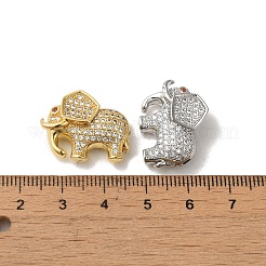 Brass Cubic Zirconia Beads&nbsp;ZIRC-F001-148