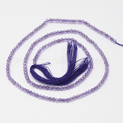Natural Amethyst Bead Strands&nbsp;G-G936-2mm-26
