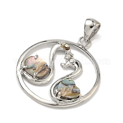 Natural Shell Pendants&nbsp;SSHEL-XCP0001-12