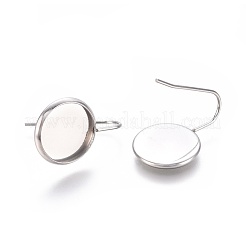 Non-Tarnish 304 Stainless Steel Earring Hooks&nbsp;LS-STAS-E474-03A