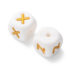 26Pcs 26 Styles Silicone Beads&nbsp;SIL-YW0001-06