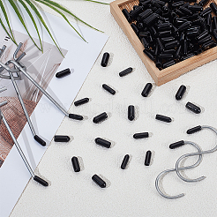 400Pcs 4 Styles PVC Round End Cap Cover&nbsp;FIND-GA0007-05