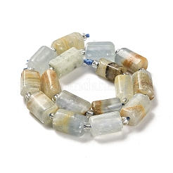 Natural Blue Calcite Beads Strands&nbsp;G-N327-06-05