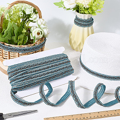 Polyester Braided Lace Ribbon&nbsp;OCOR-WH20006-66A