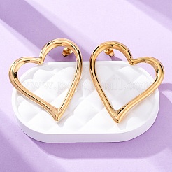 304 Stainless Steel Stud Earrings&nbsp;EJEW-Z098-03G