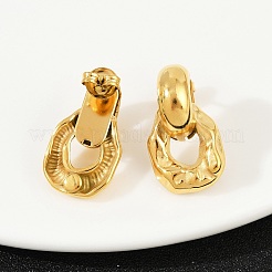 304 Stainless Steel Nuggets Stud Earrings&nbsp;EJEW-K268-33G