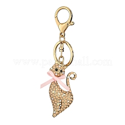 Alloy Rhinestone Keychain&nbsp;PW-WGA0D8D-01