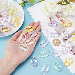 Transparent Acrylic Linking Rings&nbsp;TACR-PH0001-17