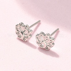 Peacock Brass Stud Earrings&nbsp;EJEW-S252-01P
