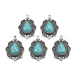 Tibetan Style Alloy Pendants&nbsp;X-PALLOY-R113-003-RS