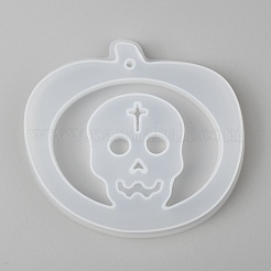 Halloween DIY Pumpkin Lampt with Skull Pendant Silicone Statue Molds&nbsp;DIY-P006-39