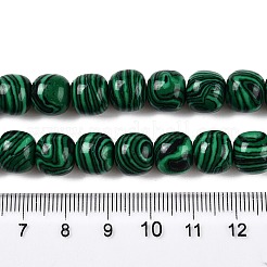 Synthetic Malachite Beads Strands&nbsp;G-T138-141