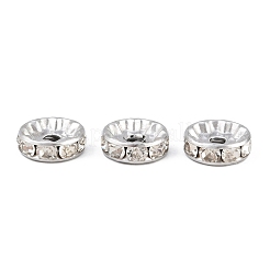 304 Stainless Steel Rhinestone Spacer Beads&nbsp;STAS-N133-02C-01P