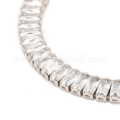 Adjustable Brass Micro Pave Cubic Zirconia Tennis Bracelets&nbsp;BJEW-F416-03P