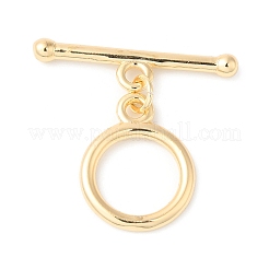 Brass Toggle Clasps&nbsp;KK-P234-65G