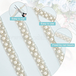 3.05M Imitation Polyeste with ABS Plastic Beaded Trimming&nbsp;OCOR-BC0001-88