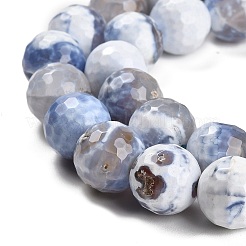 Natural Fire Crackle Agate Beads Strands&nbsp;G-L595-A02-01K