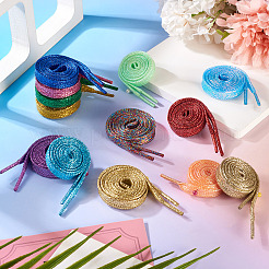 13Pairs 13 Colors Polyester Cord Shoelace&nbsp;AJEW-TA0002-71
