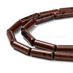 Natural Mahogany Obsidian Beads Strands&nbsp;G-F247-48