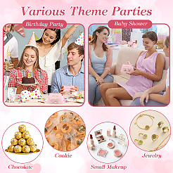 40 Bags Bowknot Handbag Shaped PU Leather Candy Gift Tote Boxes&nbsp;CON-WA0001-26