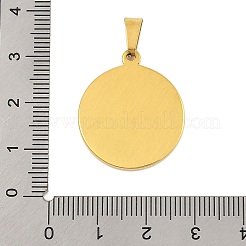 Ion Plating(IP) 304 Stainless Steel Pendant Rhinestone Setting&nbsp;STAS-D112-11G