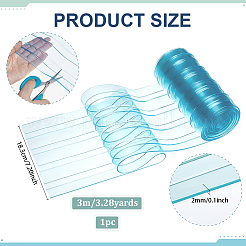 Transparent PVC Plastic Door Strip Curtain&nbsp;AJEW-WH0270-592B-02