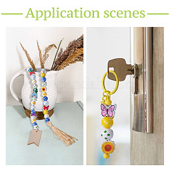 20 Styles Printed Wood Beads&nbsp;WOOD-TA0002-65