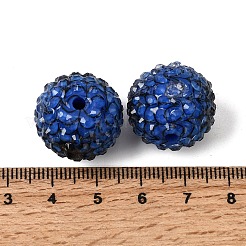 Opaque Acrylic & Transparent Resin Rhinestone Beads&nbsp;OACR-G062-01C
