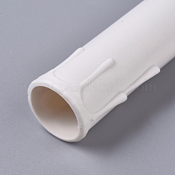Plastic Candle Light Socket Covers&nbsp;X-DIY-WH0158-38A