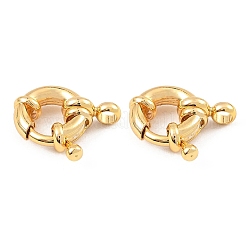 SHEGRACE Brass Spring Ring Clasps&nbsp;XGR0021G-45G