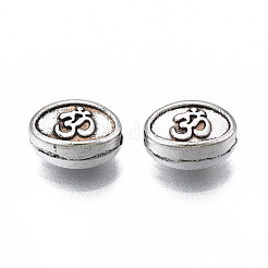 Tibetan Style Alloy Beads&nbsp;TIBEB-N007-037