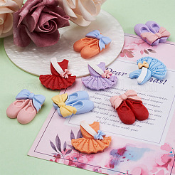 48Pcs 12 Style Resin Cabochons&nbsp;CRES-BY0001-02