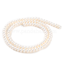 Natural Cultured Freshwater Pearl Beads Strands&nbsp;PEAR-I007-02C-02