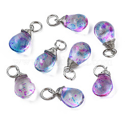 Transparent Glass Pendants&nbsp;GLAA-Q026-09