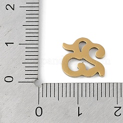 304 Stainless Steel Charms&nbsp;STAS-L279-017G