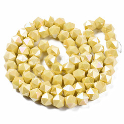 Electroplate Glass Beads Strands&nbsp;EGLA-S194-14A-A01