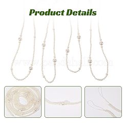 ABS Plastic Imitation Pearl Hanging Ornaments&nbsp;HJEW-PH02595