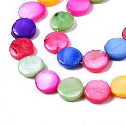 Natural Freshwater Shell Beads Strands&nbsp;SHEL-S278-019B