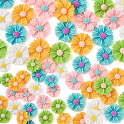 90Pcs 15 Style Resin Cabochons&nbsp;RESI-KS0001-11