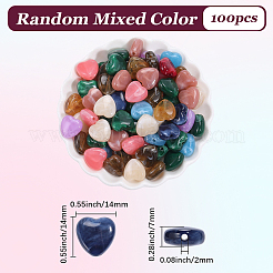 100Pcs Opaque Acrylic Beads&nbsp;OACR-PA0002-18