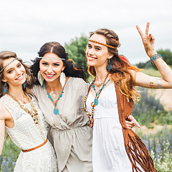 2 Sets 2 Style Synthetic Turquoise Teardrop Lariat Necklace & Chandelier & Oval Beaded Stretch Bracelet&nbsp;SJEW-AN0001-02